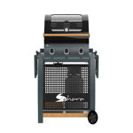 Sahara 3 burner gas bbq oak