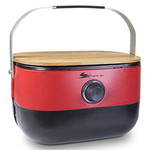 Sahara Mini Portable Gas Bbq Red