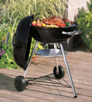 Weber compact charcoal kettle bbq