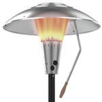 Sahara 13Kw Heat Focus Gas Patio Garden Heater - Black