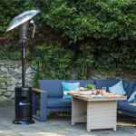 Sahara 13Kw Heat Focus Gas Patio Garden Heater - Black