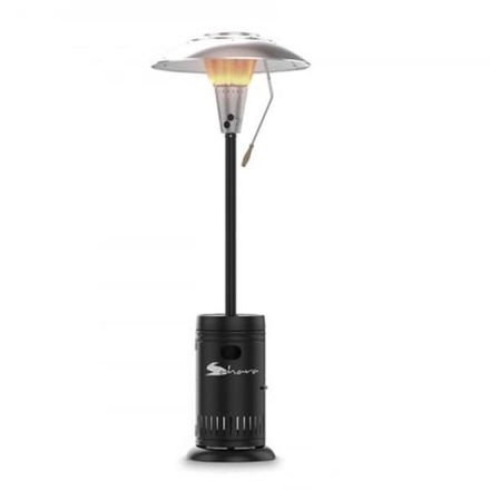 Sahara 13Kw Heat Focus Gas Patio Garden Heater - Black