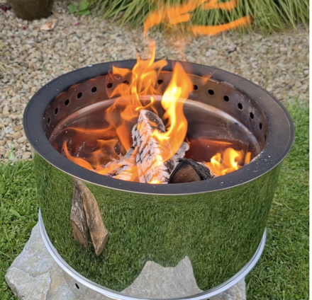 MIDOS PHOENIX STAINLESS STEEL FIRE PIT