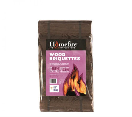 Picture of HOMEFIRE HEAT LOGS WOOD BRIQUETTES 10KG PK 12