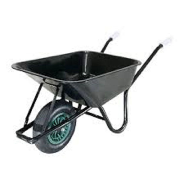 Picture of BUILD-IT 100 BLACK HD WHEELBARROW 100LTR