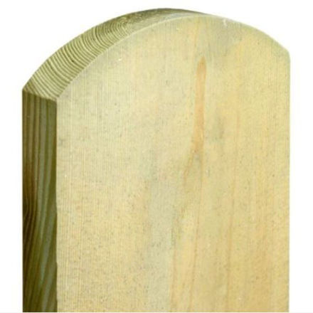 Picture of 1.2M ROUND TOP FENCE BOARD 125MM IMPORTED