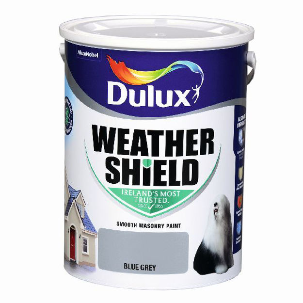 Picture of DULUX WEATHERSHIELD BLUE GREY 5LTR