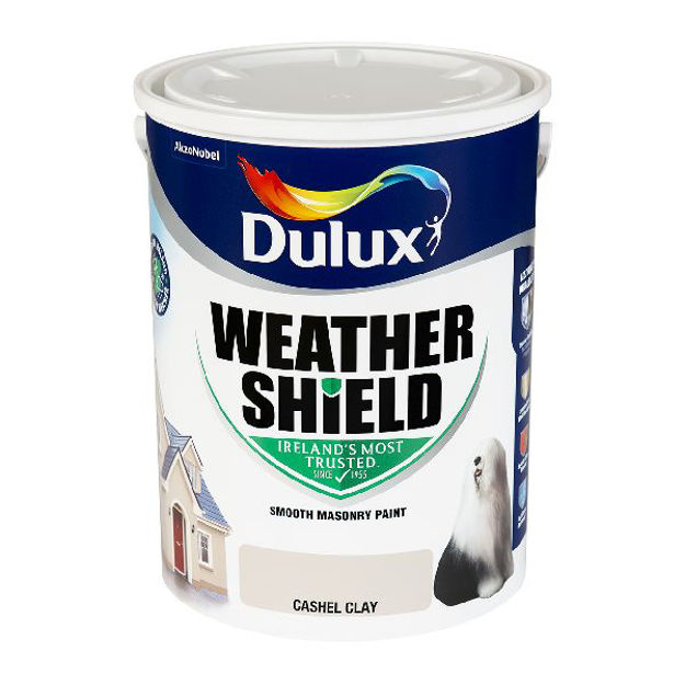 Picture of DULUX WEATHERSHIELD CASHEL CLAY 5LTR