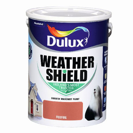 Picture of DULUX WEATHERSHIELD FOXFIRE 5LTR