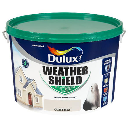 Picture of DULUX WEATHERSHIELD CASHEL CLAY 10LTR