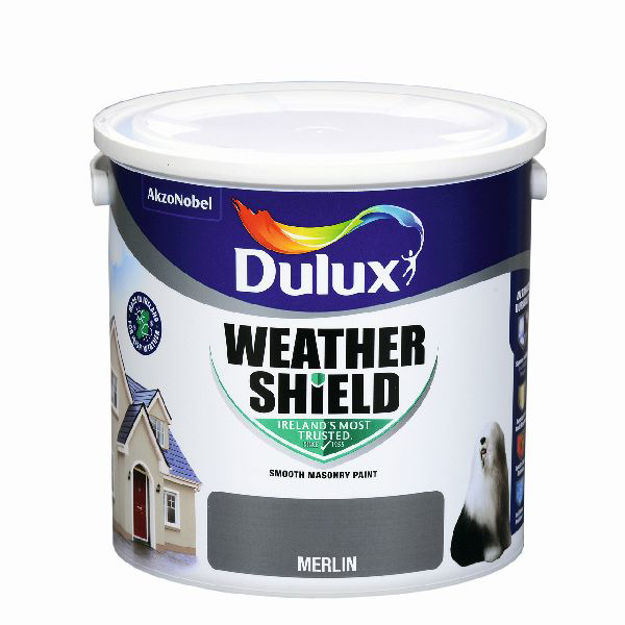 Picture of DULUX WEATHERSHIELD MERLIN 2.5LTR