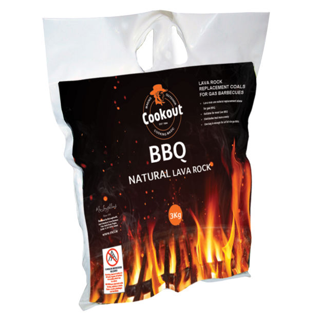Picture of COOKOUT BBQ LAVA ROCK 3KG
