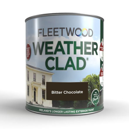 Picture of F/WOOD WEATHERCLAD BITTER CHOC 5 LTR