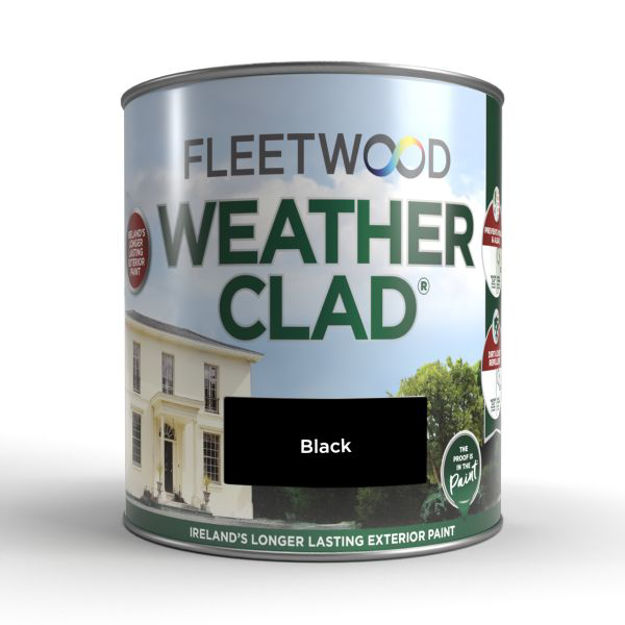 Picture of F/WOOD WEATHERCLAD BLACK 5 LTR