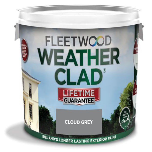 Picture of F/WOOD WEATHERCLAD CLOUD GREY 10 LTR