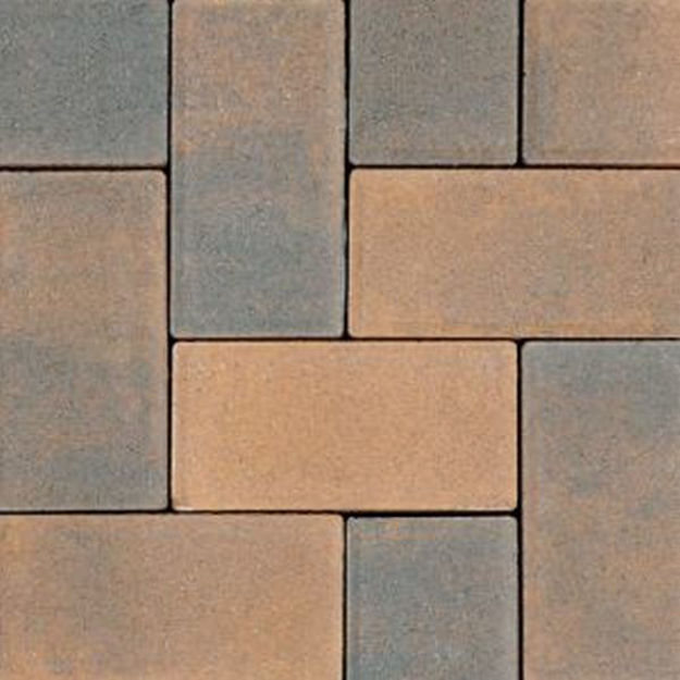 Picture of LARCHFIELD BRICK PAVIER 200X100X60MM CHESTNUT