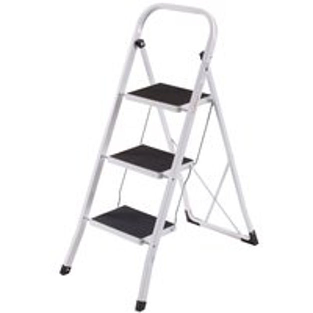 Picture of HIGHLANDS 3 STEP METAL FRAME STEP STOOL