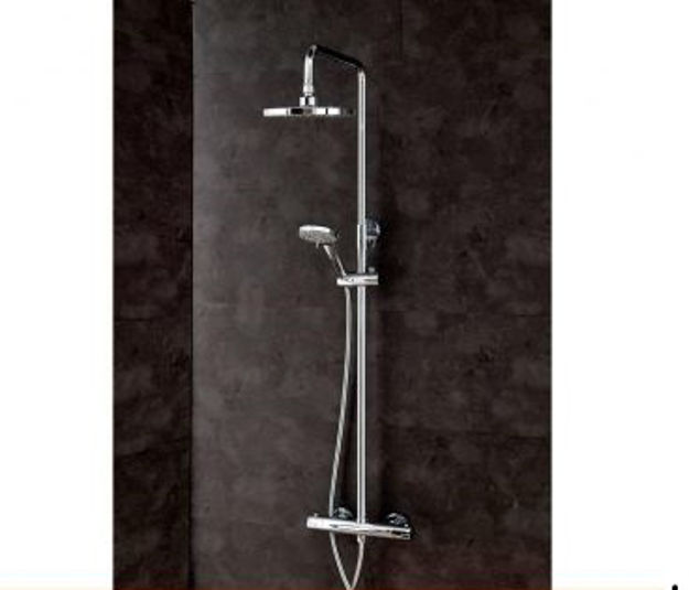 Picture of DEANNA THERMOSTATIC SHOWER VALVE + ROUND RAINHEAD