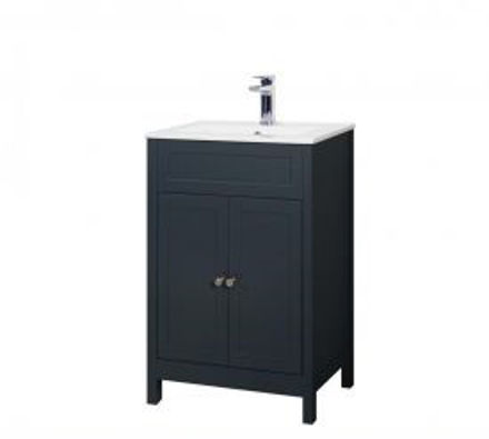 Picture of TURIN 60CM VANITY UNIT & BASIN  - ANTHRACITE