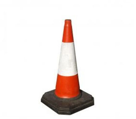 Picture of ORANGE TRAFFIC CONE 1M