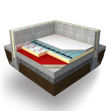 Picture of 100MM POLYISO FLOOR INSULATION ( 11.52M2)PK4