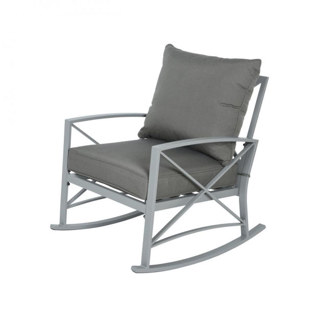 Picture of PERU ALUMINIUM ROCKING GARDEN CHAIR