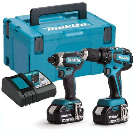 Picture of MAKITA  IMPACT & COMBI DRILL TWIN SET 18V