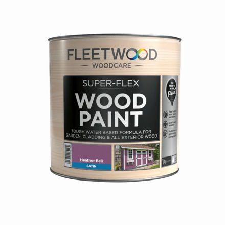 Picture of F/WOOD SUPERFLEX PAINT SATIN HEATHER BELL 1LT