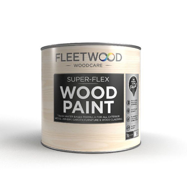 Picture of F/WOOD SUPERFLEX WOOD PAINT SATIN B BASE 2.5L