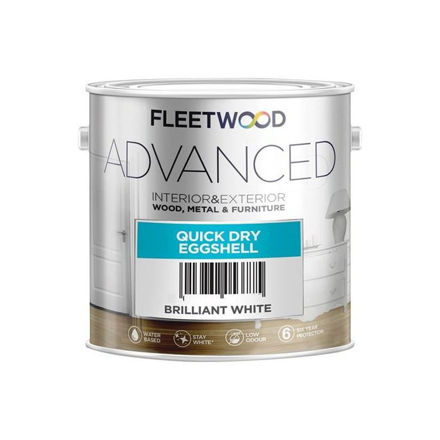 Picture of F/WOOD ADVANCED QD EGGSHELL WHITE 500ML