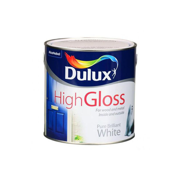 Picture of DULUX GLOSS BR WHITE 750ML