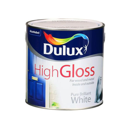 Picture of DULUX GLOSS BR WHITE 5LTR