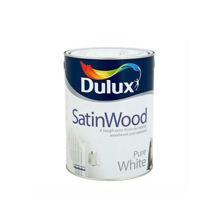 Picture of DULUX SATINWOOD BR WHITE 2.5LTR
