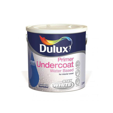 Picture of DULUX AQUATEC UNDERCOAT BR WHITE 2.5L