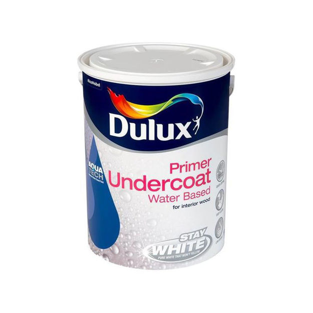 Picture of DULUX AQUATEC UNDERCOAT BR WHITE 5L