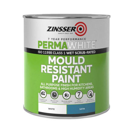 Picture of ZINSSER PERMA WHITE INTERIOR SATIN 1LT