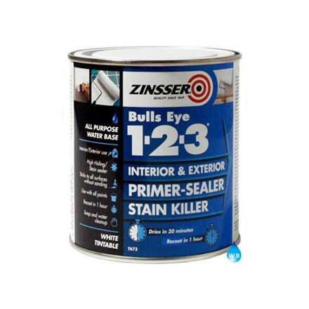 Picture of ZINSSER BULLSEYE 1-2-3 PRIMER SEALER  1LT