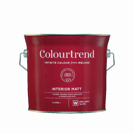 Picture of COLOURTREND INTERIOR WHITE MATT 3LTR