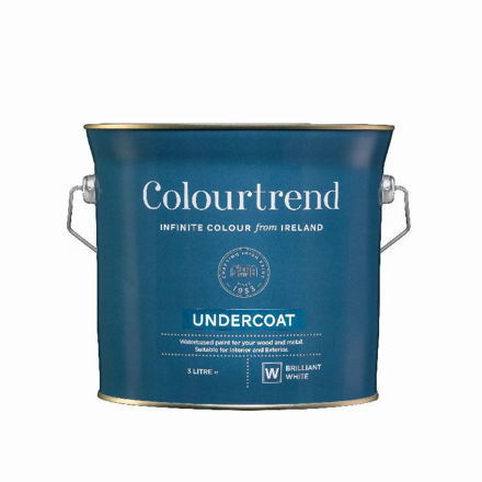 Picture of COLOURTREND INTERIOR UNDERCOAT WHITE 3LTR