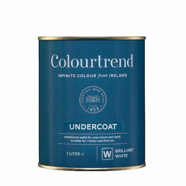 Picture of COLOURTREND INTERIOR UNDERCOAT WHITE 1LTR