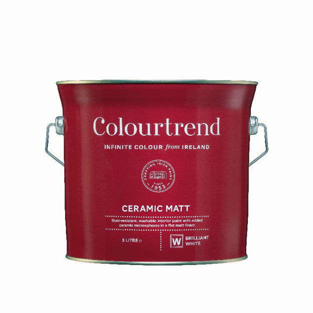 Picture of COLOURTREND INTERIOR CERAMIC WHITE 3LTR