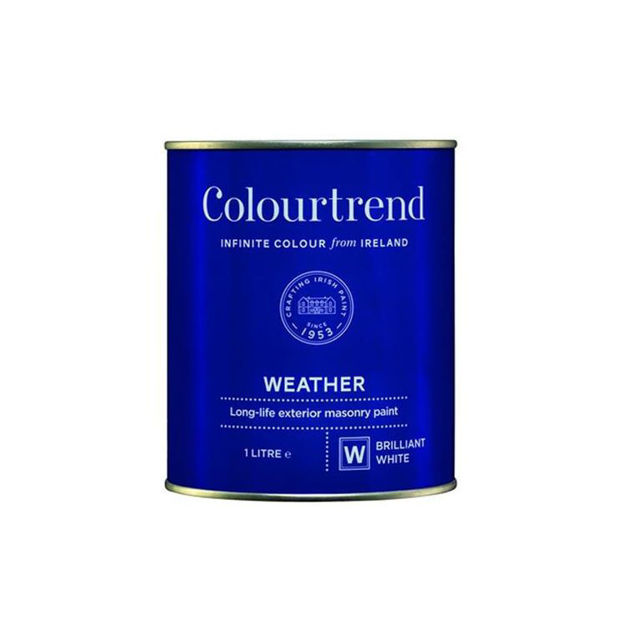 Picture of COLOURTREND WEATHER WHITE 1LTR