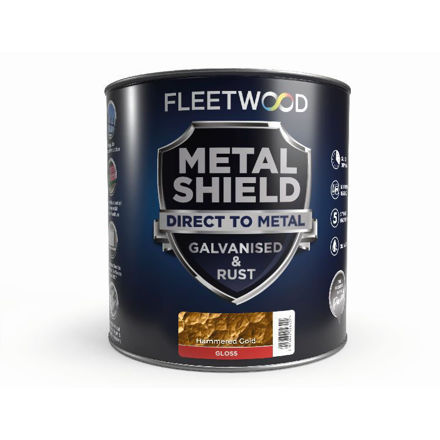 Picture of F/WOOD METAL SHIELD GLOSS GOLD 250ML