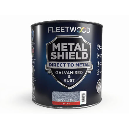 Picture of F/WOOD METAL SHIELD GLOSS SILVER 1LTR