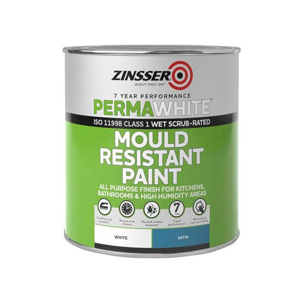 Picture of ZINSSER PERMA WHITE INTERIOR SATIN 2.5L