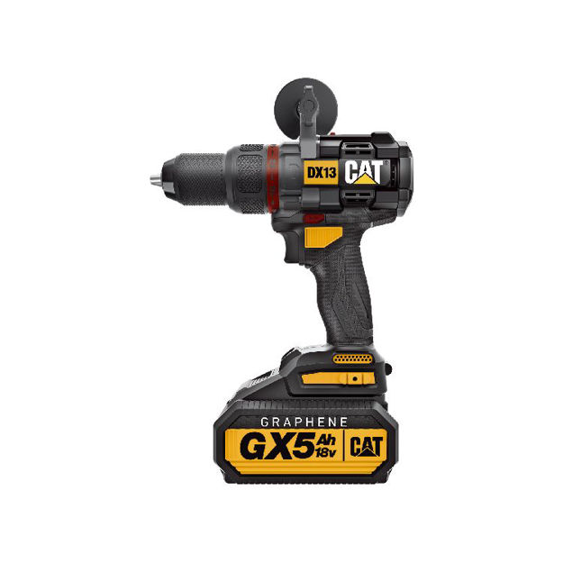 Picture of CAT B/LESS COMBI DRILL 20V DX13