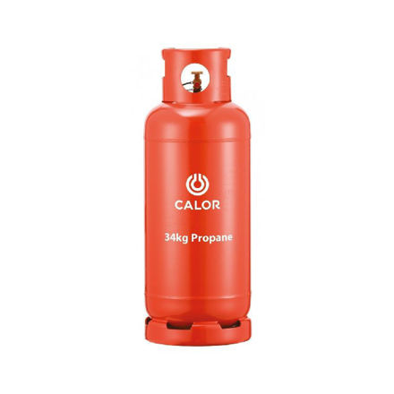 Picture of CALOR GAS RED PROPANE  GAS REFILL  34KG/75LB