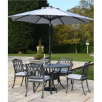 Florence 4 Seater Round Patio Set