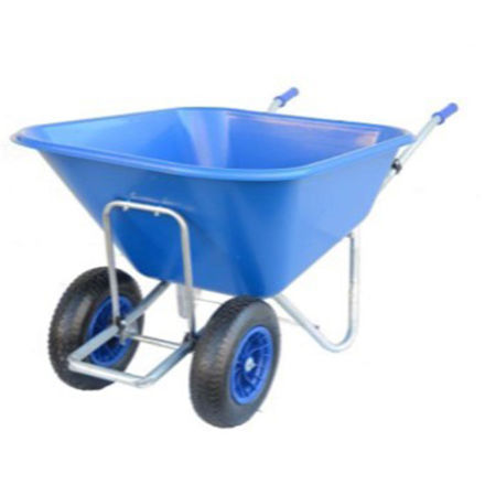 Picture of MOY TWIN WHEEL WHEELBARROW 200LTR BLUE