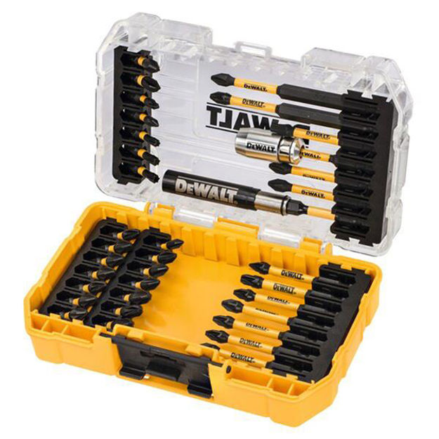 Picture of DEWALT FLEX TORQ SCREWDRIVER BIT SET 37PCE